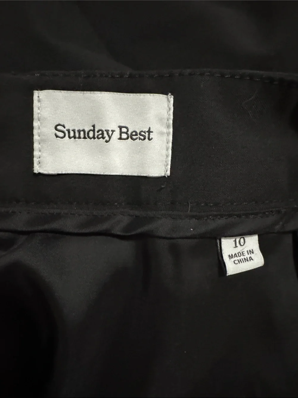 Aritzia Sunday Best Olive Micro Pleated Skirt Black High Rise Lined Mini-10